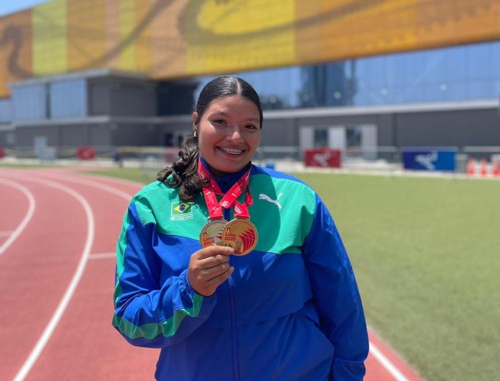Atleta de Taubaté conquista ouro e prata no Campeonato Sul-Americano Sub-20 de Atletismo