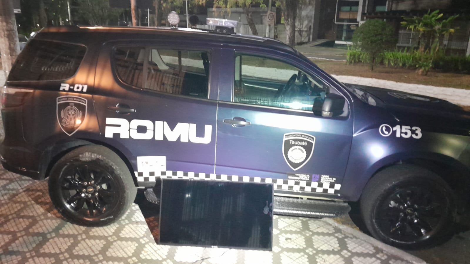 Flagrado por câmera, homem é preso pela Ronda Ostensiva ao tentar furtar TV de escola na Estiva