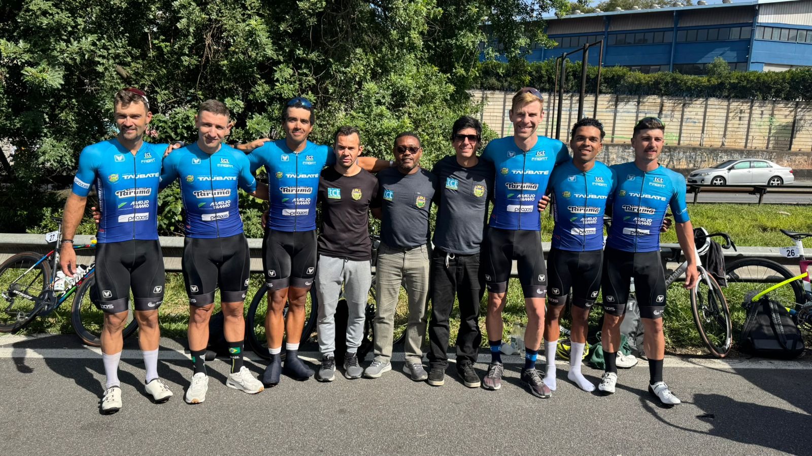 Equipe de Taubaté disputa prova de 125km na Volta Ciclistica Internacional