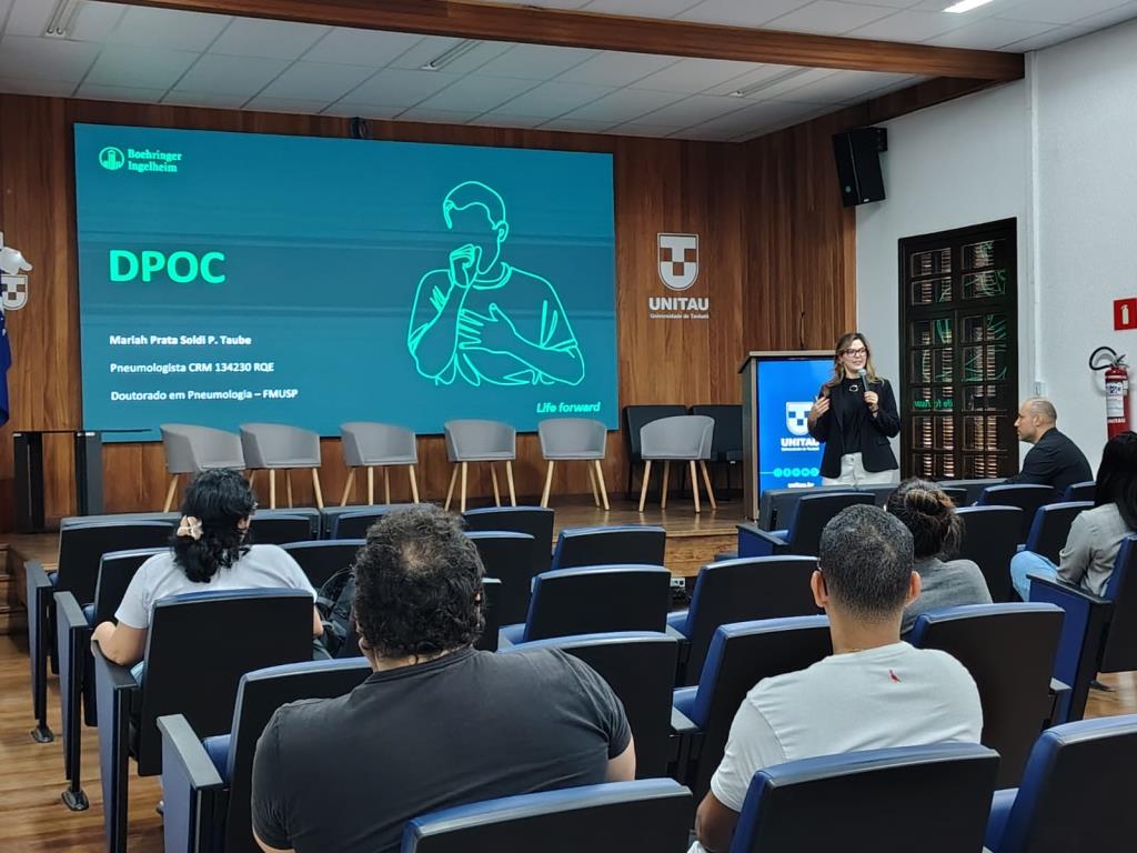 Profissionais de saúde recebem capacitação sobre doença pulmonar