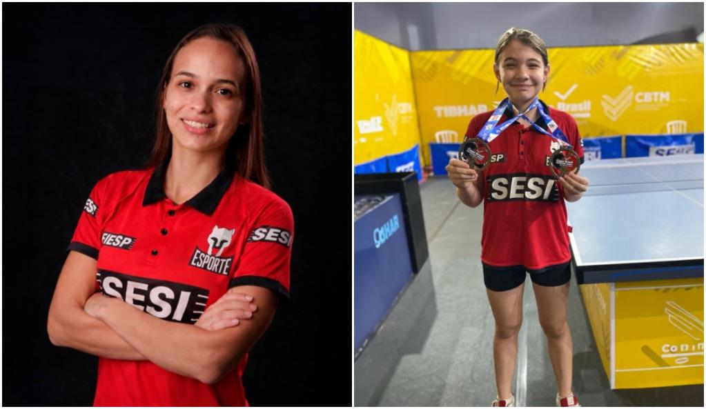 Atleta e técnica da equipe de Taubaté são convocadas para o Pan-Americano de Tênis de Mesa