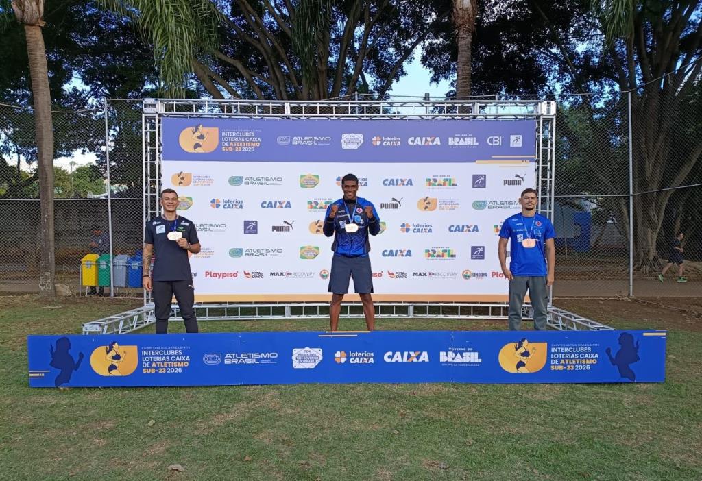 Atletismo de Taubaté conquista medalhas de ouro e bronze no Campeonato Brasileiro Sub-23