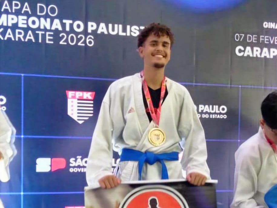 Karatê de Taubaté conquista oito medalhas em etapa do Campeonato Paulista