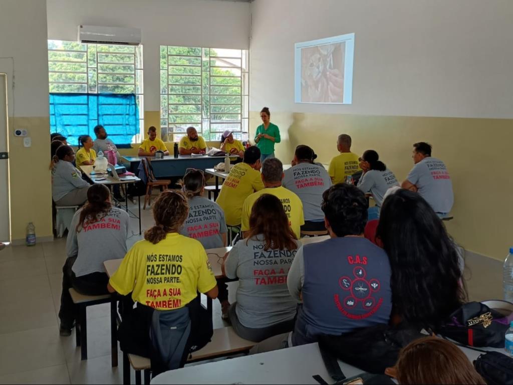 Agentes de Endemias recebem capacitação sobre esporotricose
