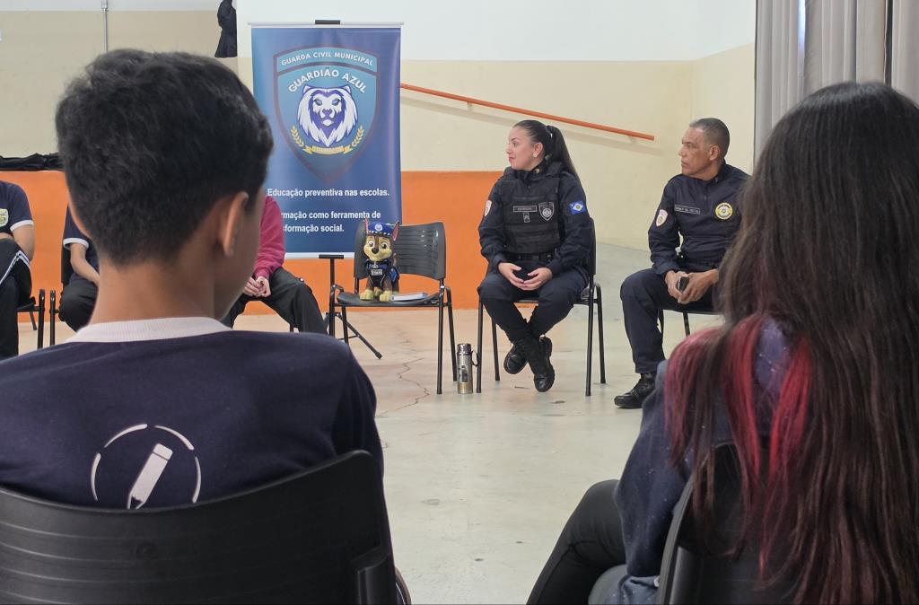 Projeto da Guarda Civil contra o bullying realiza 66 palestras no primeiro semestre e alcança 490 alunos de escolas de Taubaté