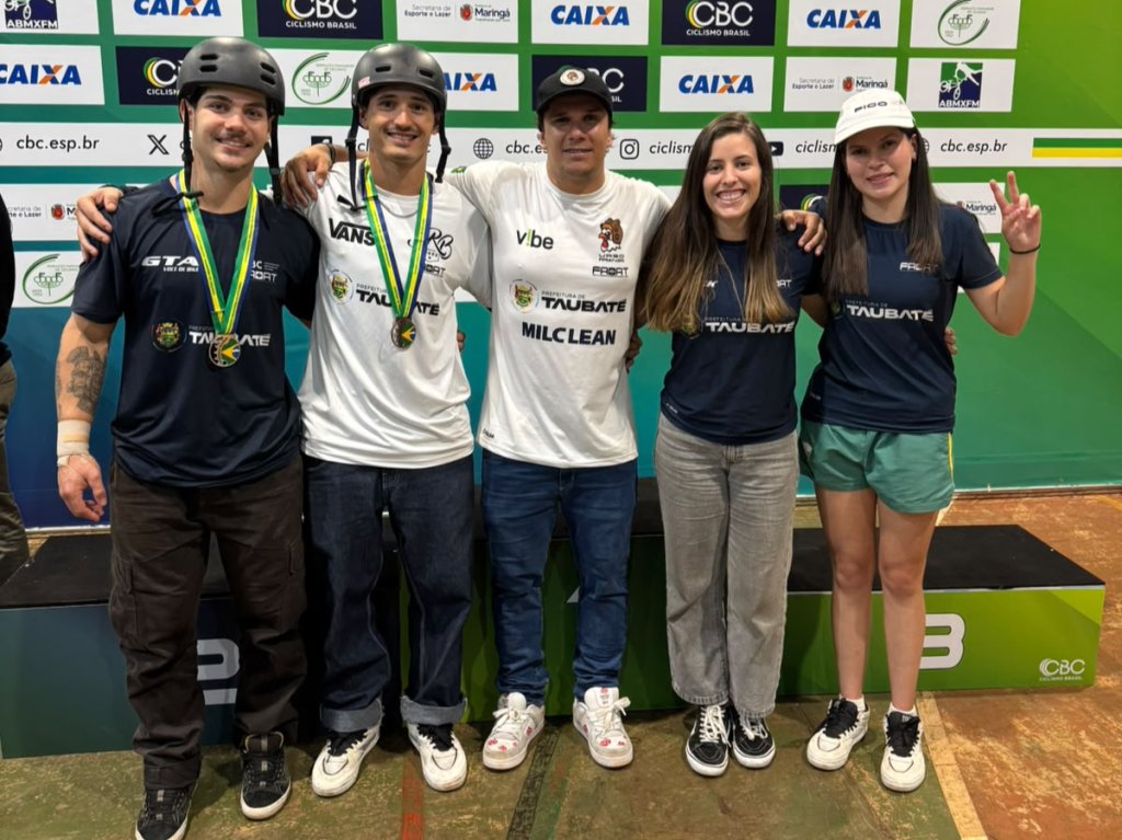 BMX Freestyle de Taubaté conquista dois pódios no Campeonato Brasileiro