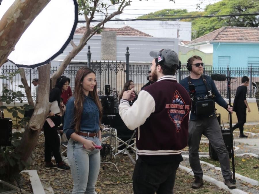 Villa Santo Aleixo vira palco para gravação de filme