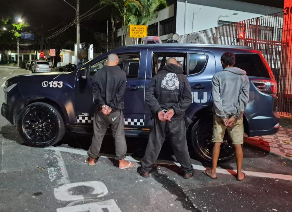 Ações da Guarda Civil resultam em prisões, apreensões de drogas e recuperação de bens