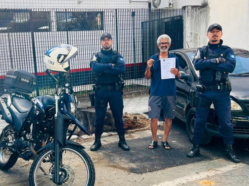 Guarda Civil recupera veículo furtado com auxílio das câmeras de monitoramento do CGI