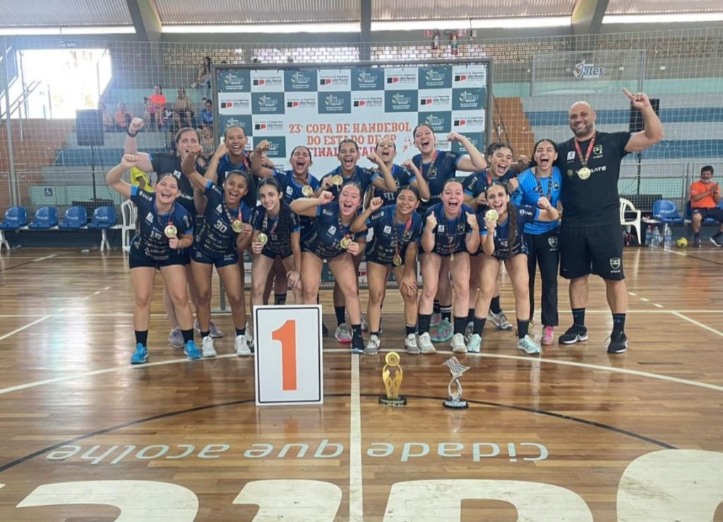 Handebol feminino de Taubaté conquista título da Copa São Paulo em campanha invicta