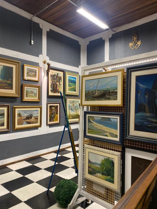 Coleção de obras de grandes mestres é destaque em exposição no Centro Cultural