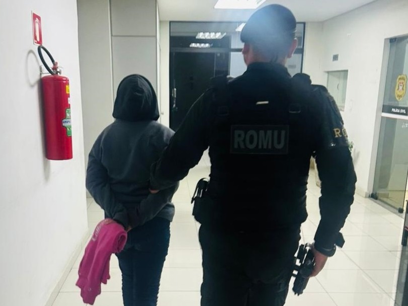 Ronda ostensiva da GCM prende mulher que não retornou de saída temporária