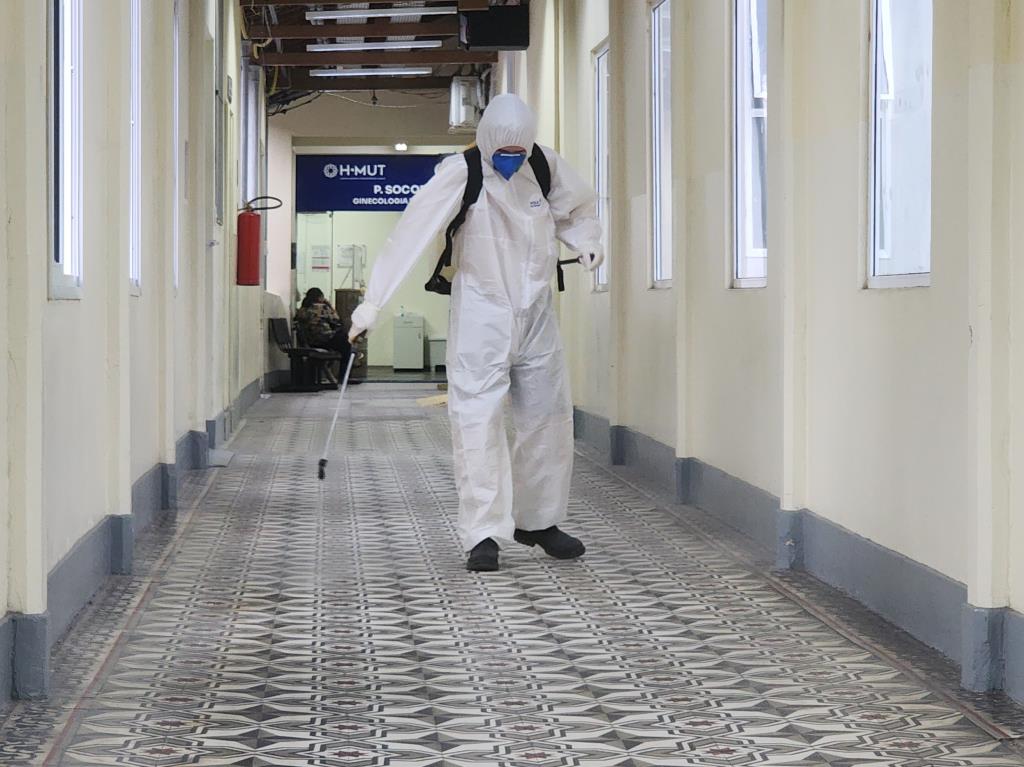 Prefeitura realiza ação de prevenção a infecções hospitalares no Hmut