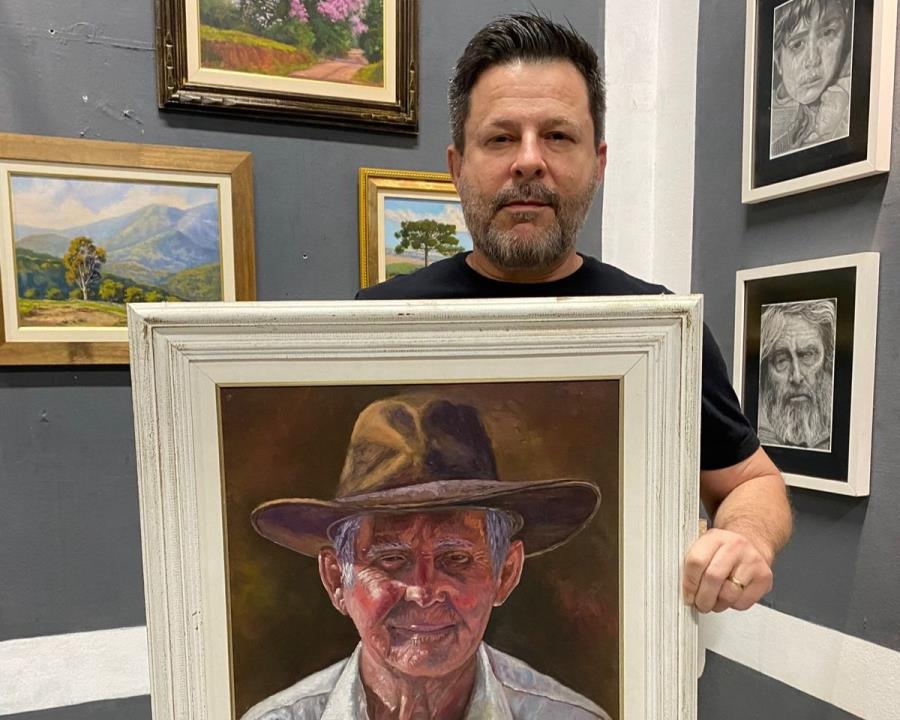 Galeria Mestre Justino recebe a exposição Paisagens Rurais, de Giani Faria