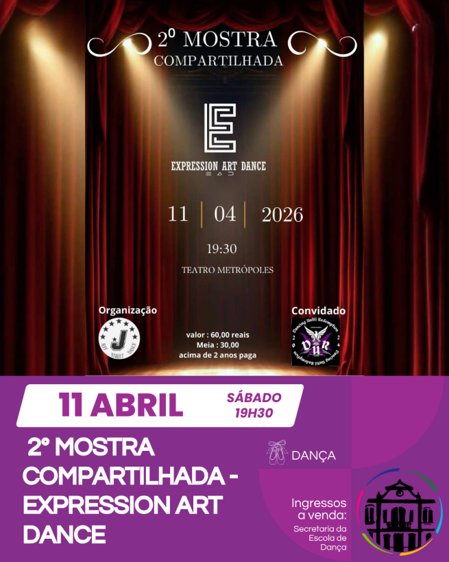 2º MOSTRA EXPRESSION ART DANCE