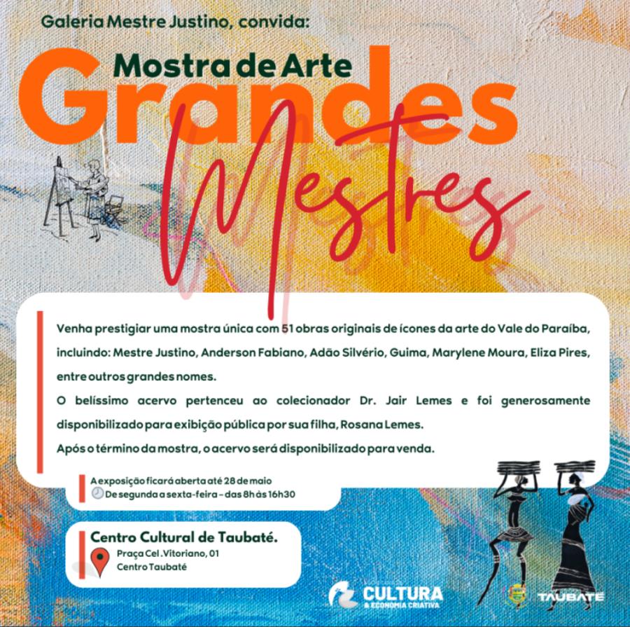 Exposição “Grandes Mestres”
