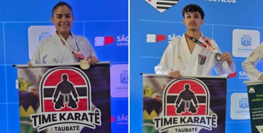 Karatê de Taubaté conquista medalhas no Paulista Estudantil e garante vaga na etapa nacional