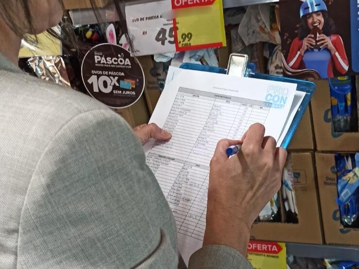 Procon Taubaté divulga pesquisa de preços de produtos de Páscoa com variação de até 67%