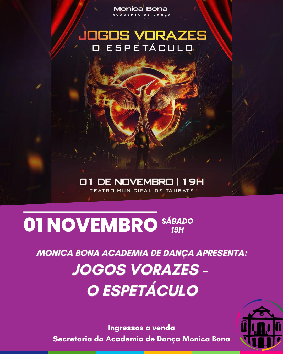 DANÇA: Jogos Vorazes, o espetáculo - Monica Bona Academia de Dança