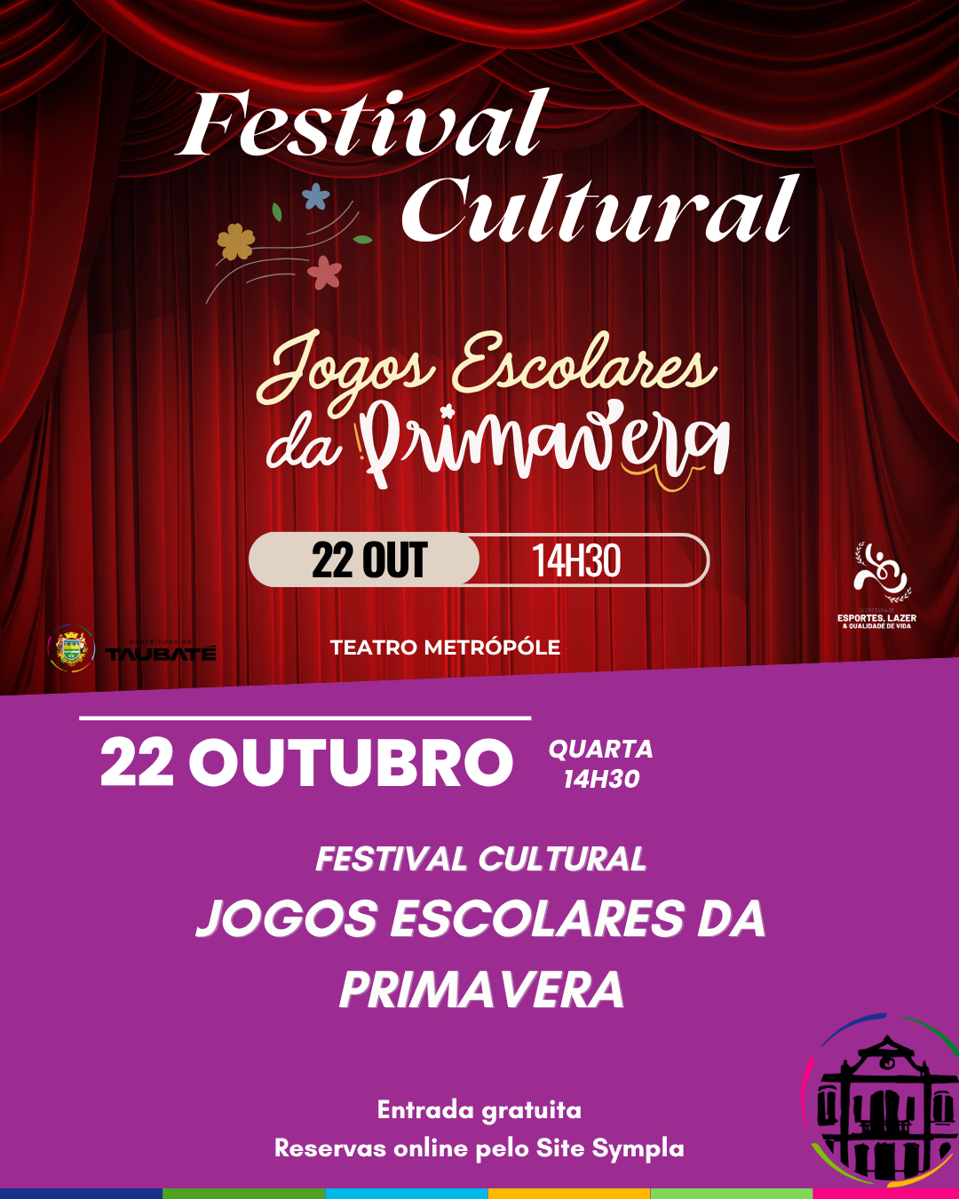 DANÇA: Festival Cultural - Jogos Escolares da Primavera