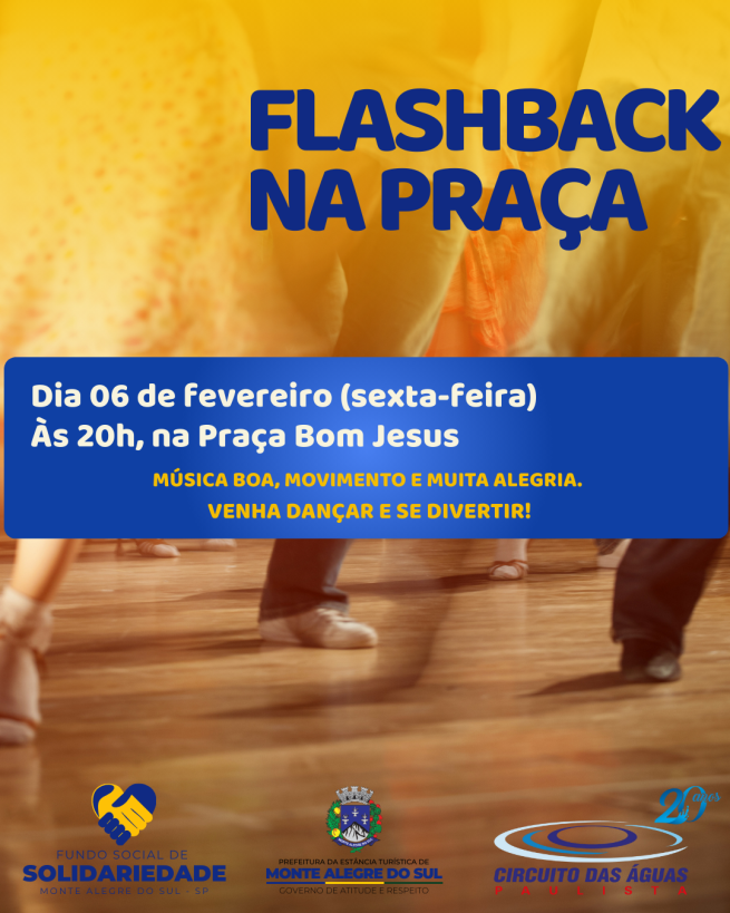 Flashback anima a Praça Bom Jesus nesta sexta-feira (06/02)