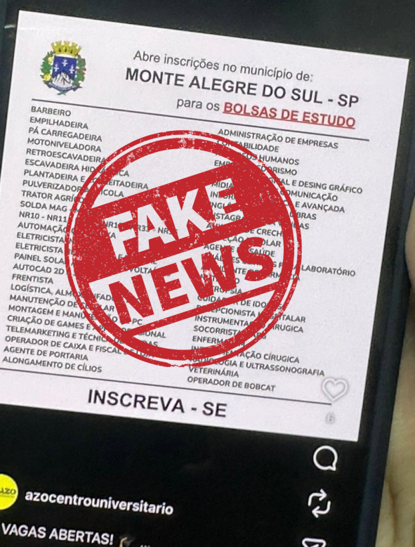 Comunicado- Fake News