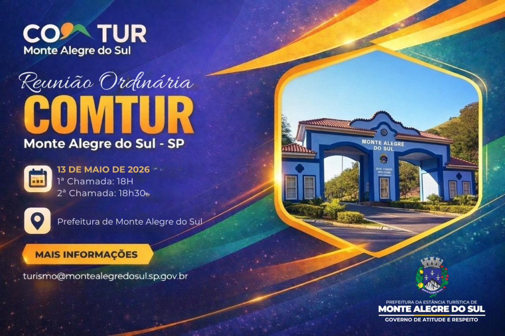 Convocação para Reunião Ordinária do COMTUR