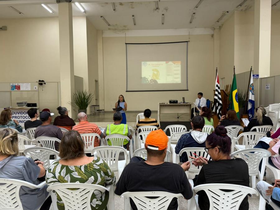 Prefeitura de Monte Alegre do Sul promove palestra sobre saúde mental para servidores municipais