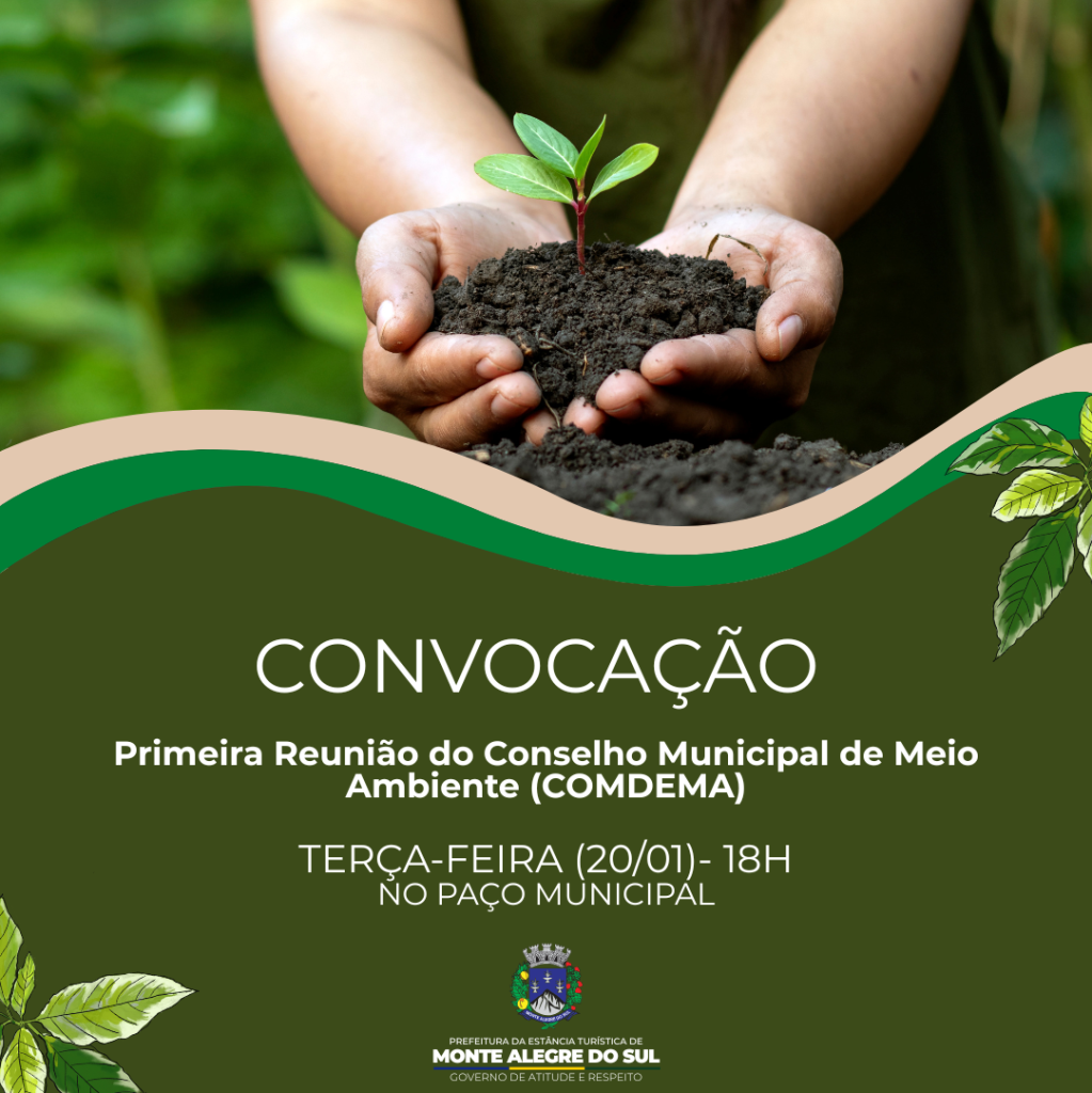 Prefeitura convoca primeira reunião do Conselho Municipal de Meio Ambiente