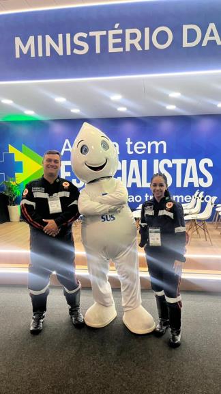 Profissionais do SAMU de Monte Alegre do Sul participam da Hospitalar 2026