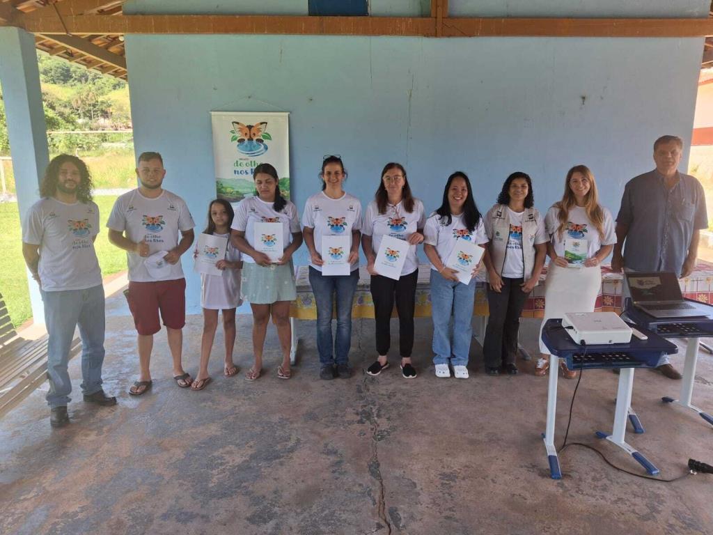 Projeto De Olho nos Rios e Espaço Amigo vão trabalhar juntos pela preservação da biodiversidade no bairro Falcão