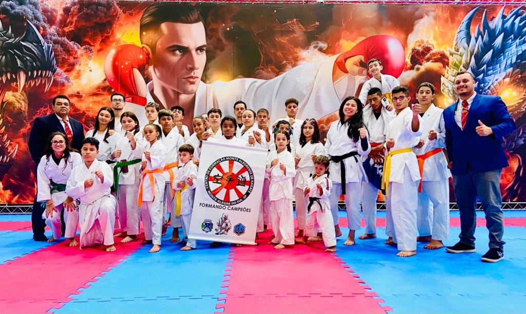 Equipe de karatê conquista seis medalhas em campeonato paulista