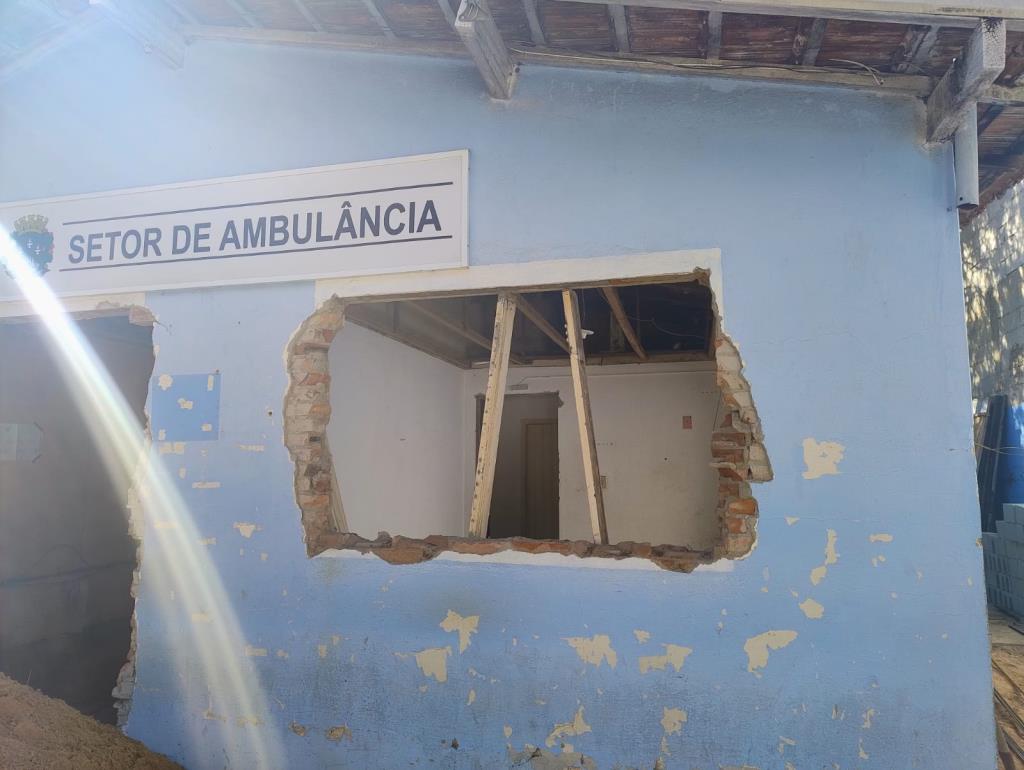 Prefeitura inicia obras de adequação no Setor de Ambulância para melhorar estrutura e atendimento