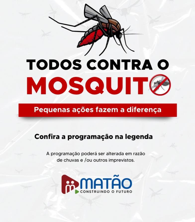 Atenção, população dos Jardim São José e Parque Aliança – Mutirão contra o Aedes aegypti