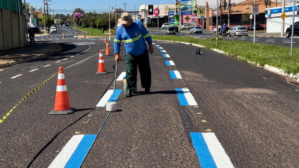 Faixa Azul é oficialmente instalada em Matão!