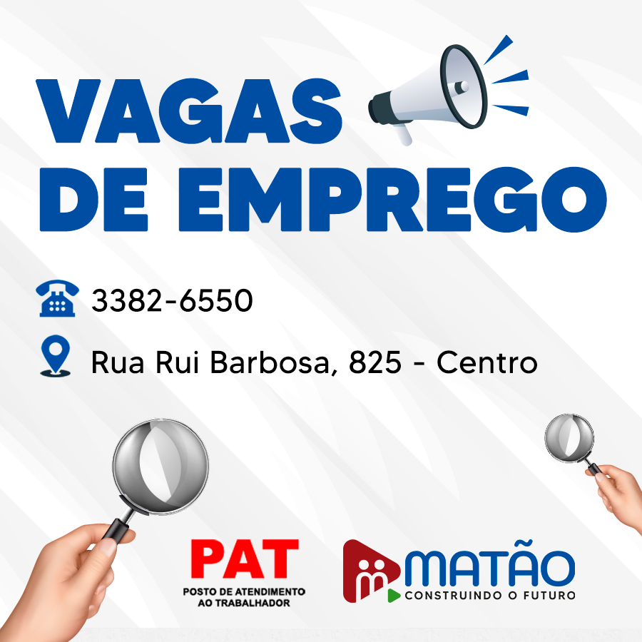 PAT – Vagas Matão