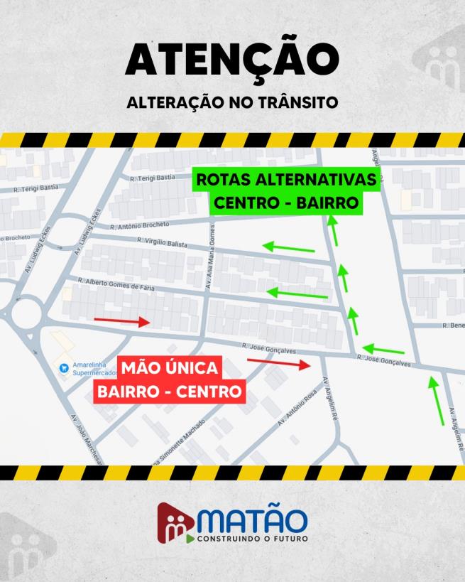 Prefeitura informa alteração temporária no trânsito durante obras do prolongamento da Avenida João Marchesan