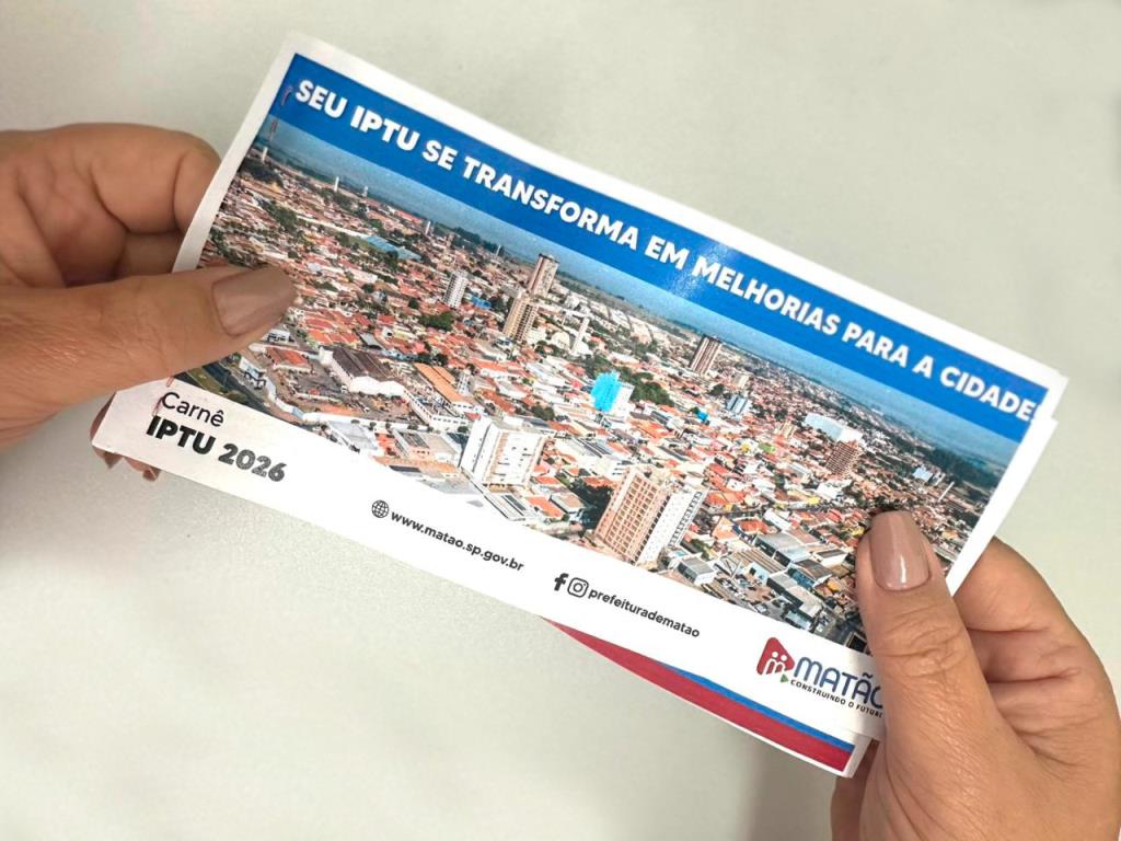 NOTA À POPULAÇÃO – IPTU 2026