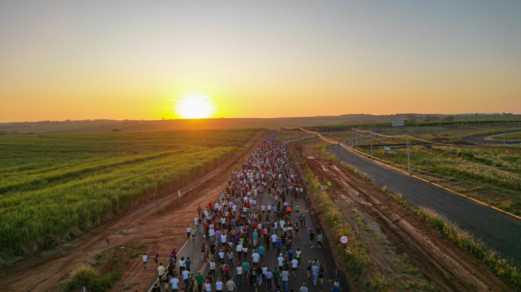 40 anos de fé e tradição: Caminhada da Fé marca o Domingo de Ramos em Matão