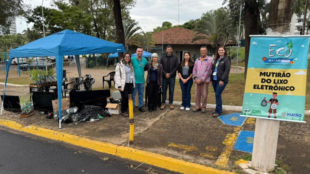 Em mais uma edição de sucesso o ‘Mutirão do Lixo Eletrônico’ arrecadou 1,2 toneladas de material reciclável