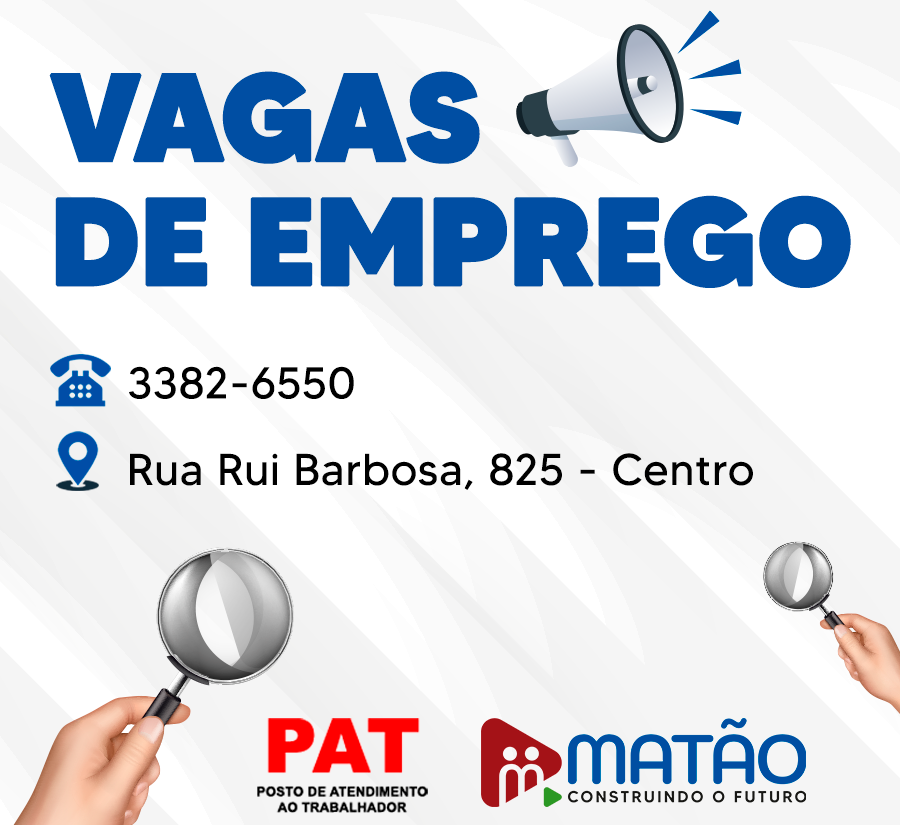 PAT – Vagas para Matão