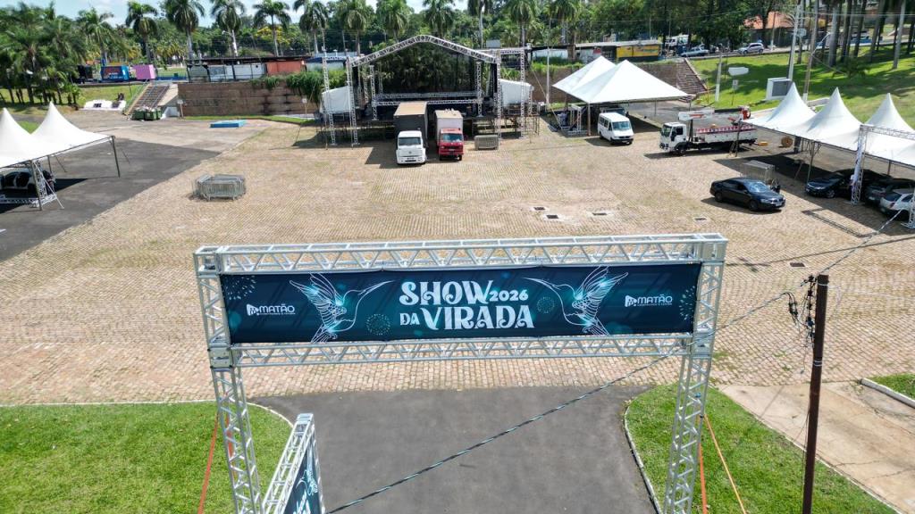 Venha celebrar a chegada de 2026 no tradicional Show da Virada de Matão