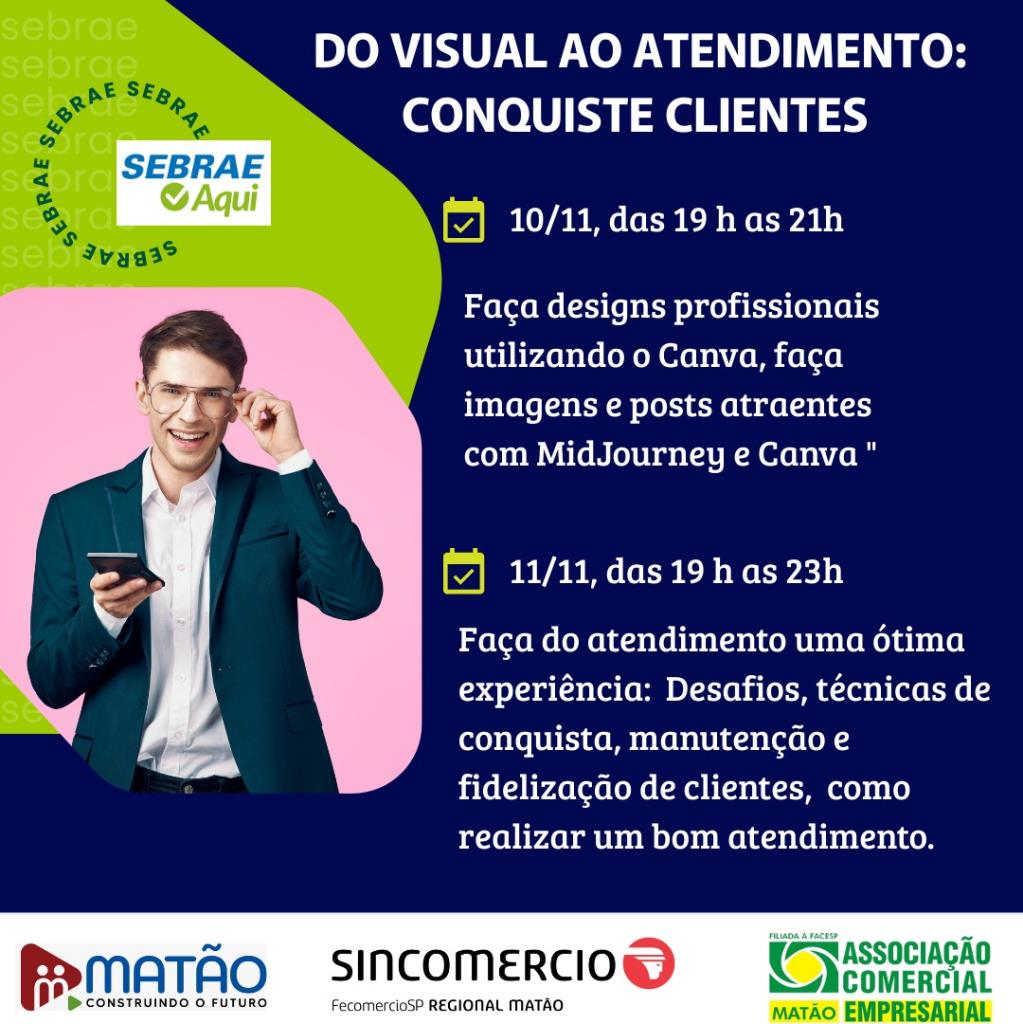 Capacitação Sebrae - Do Visual ao Atendimento: Conquiste Clientes