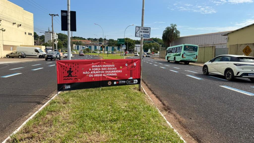 Defesa Civil alerta sobre locais de riscos de alagamentos em Matão