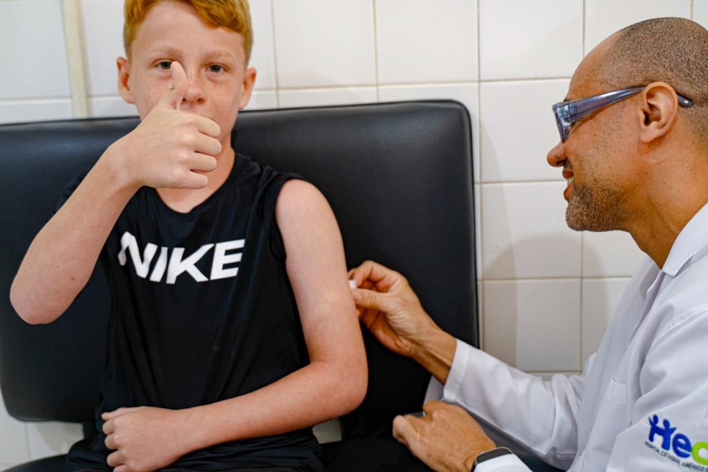 Carteirinha de vacinação em dia é exigida no ato da matrícula nas escolas