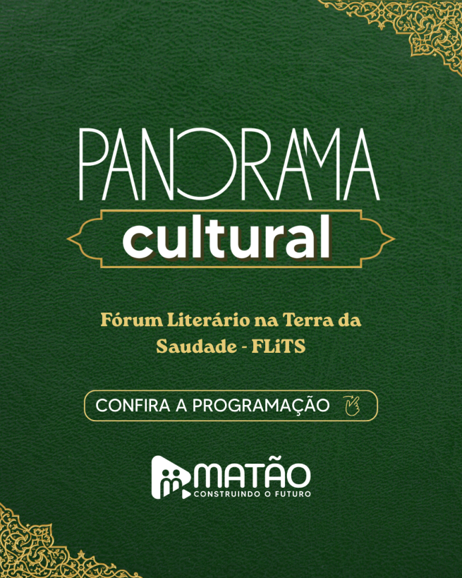 Participe do Fórum Literário na Terra da Saudade - FLiTs! 📚✨♻️