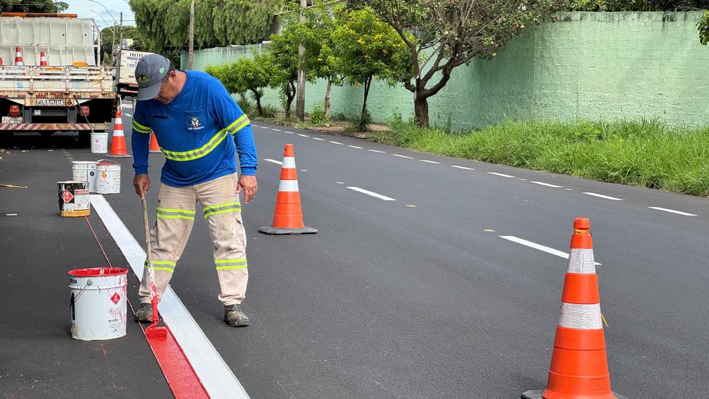 Prefeitura de Matão prossegue a implantação de ‘Ciclofaixa’ e ‘Faixa Azul’