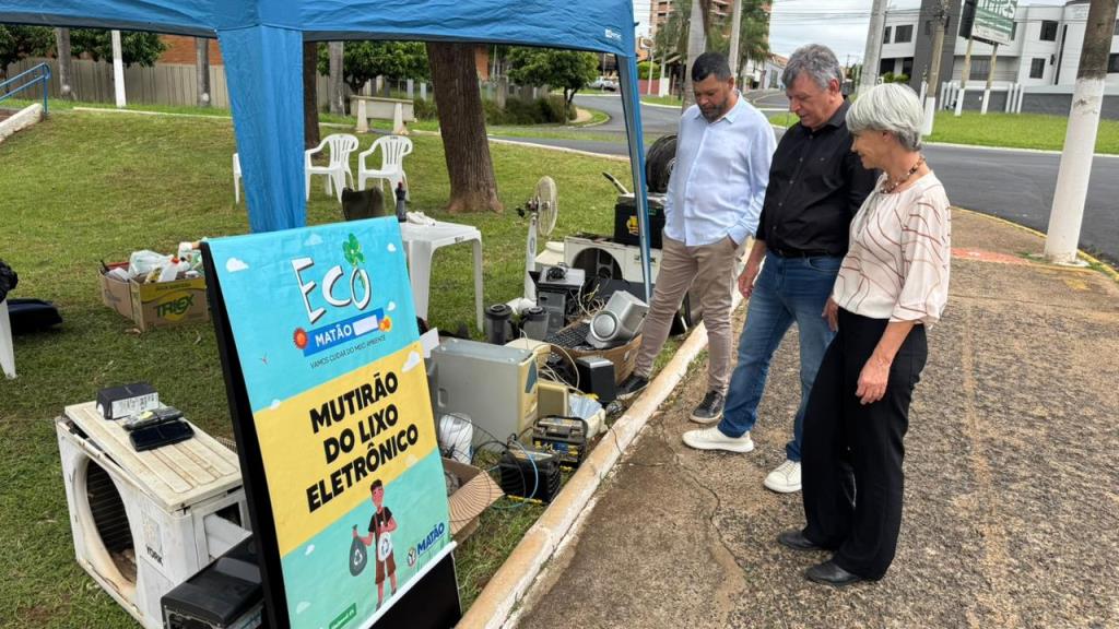 ‘Mutirão do Lixo Eletrônico’ arrecadou 2.4 toneladas de material reciclável