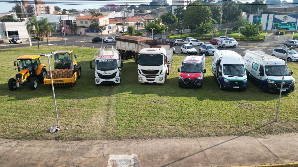 Prefeitura de Matão apresenta reforço na frota de veículos que ampliará os serviços públicos