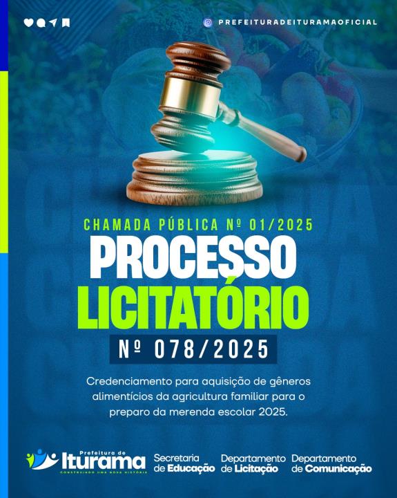 Chamada Publica - Processo Licitatório